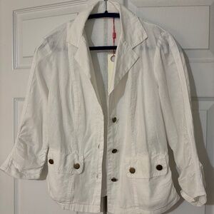 XCVI Linen Jacket